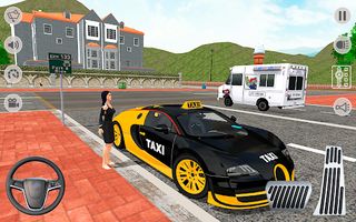 Sleepy Taxi - Car Driving Game - Screenshot 1