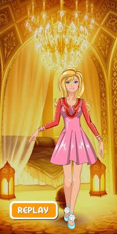 Pink Princess Dress Up - Screenshot 4