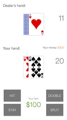 Blackjack 21 - Screenshot 2