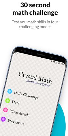 Crystal Math - Numbers On Spee - Screenshot 1