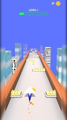 Flying Paper Plane Adventure - Screenshot 2