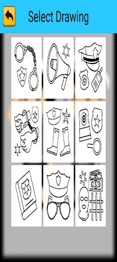 Police Coloring - Screenshot 4