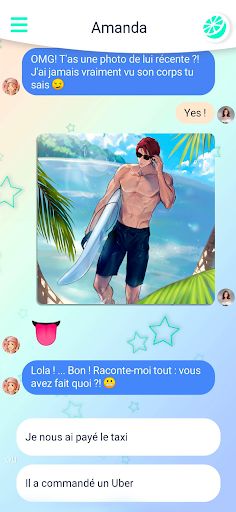 Love Story Manga-Otome à choix - Screenshot 1