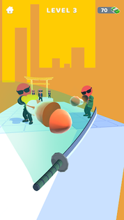 Sword Play! Ninja Slice Runner - Screenshot 3
