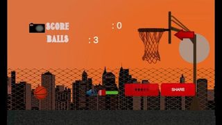 Basket Ball 2D - Free Game - Screenshot 1