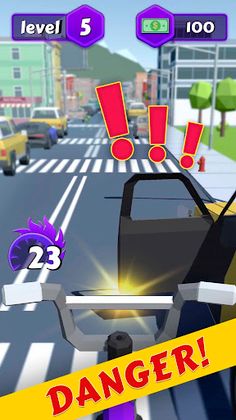 Bike vs cars - Screenshot 3