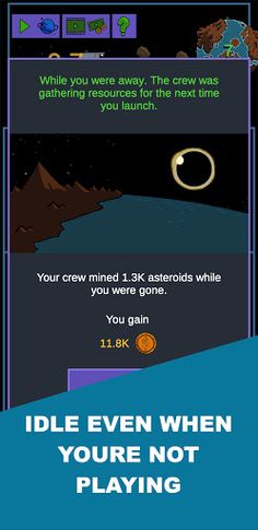 Idle Space Ship - Screenshot 1