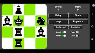 4x4 Mini Chess Puzzle Games - Screenshot 1