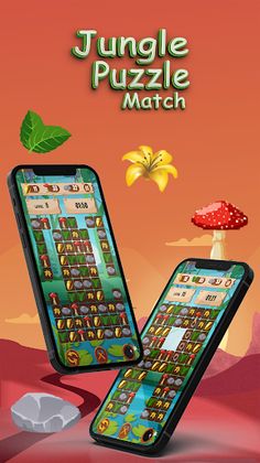 Jungle Puzzle Match - Screenshot 1