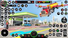 Flying Truck Simulator Games - Screenshot 3