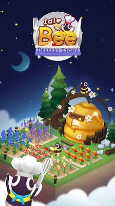 Idle Bee: Dessert Story - Screenshot 1