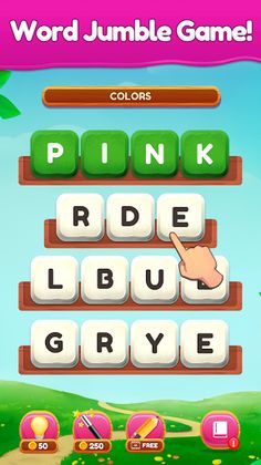 Magic Jumble Word Puzzle Game - Screenshot 1
