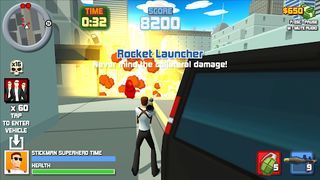 Stickman Superhero 2 - Screenshot 1