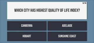 Australia Cities Quiz - Screenshot 1