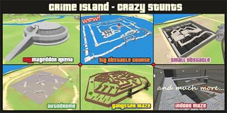 Crime Island - Crazy Stunts - Screenshot 1