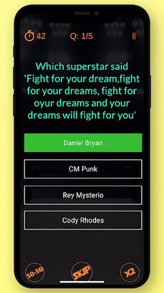 Fan Quiz For WWE Wrestling 202 - Screenshot 3