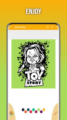 Chucky The Killer Doll drawing - Screenshot 2