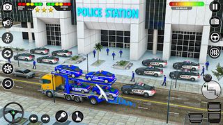SUV Police Car Truck Transport - Screenshot 2