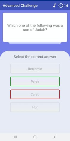 Bible Challenge - Screenshot 2
