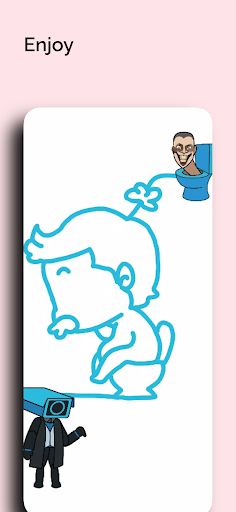 Draw to Toilet Skibydi Rush - Screenshot 4