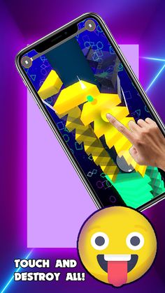 Neon Stack Ball: - Screenshot 1