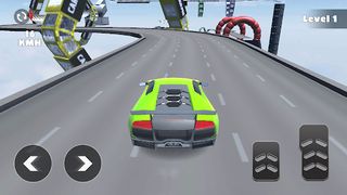 Mega Ramp Car Stunts Car Races - Screenshot 1