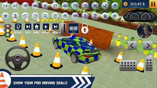 Police Car Parking 3D Game - Screenshot 2
