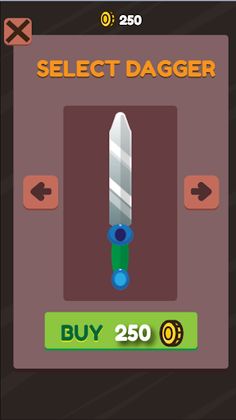 Dagger Strike - Throw Daggers - Screenshot 1