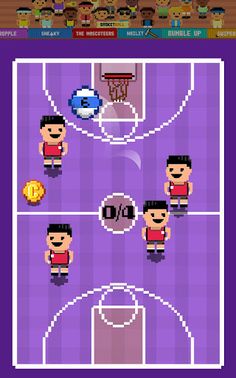 Basketball Retro - Screenshot 4