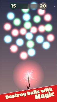 Magic Ball Hit - Swipe Blast - Screenshot 2