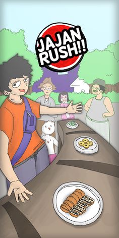 Jajan Rush! Game Offline Jajan - Screenshot 1