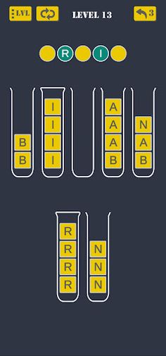 Word Letters Sort Puzzle - Screenshot 4