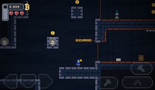 BitcoinMiner - Platformer Game - Screenshot 1