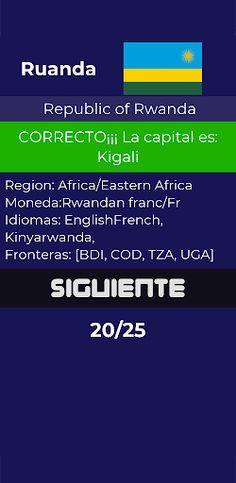 Countries for Martín - Screenshot 3