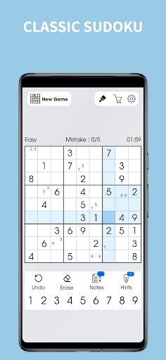 Sudoku - Classic Puzzle - Screenshot 1