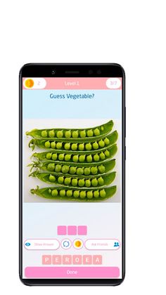 Vegetables and fruits Quiz - Screenshot 2