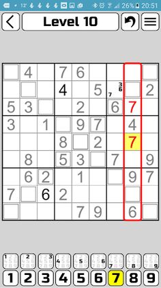 Sudoku X - Screenshot 2