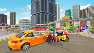 Bike Pizza Delivery Bike Games - Screenshot 3