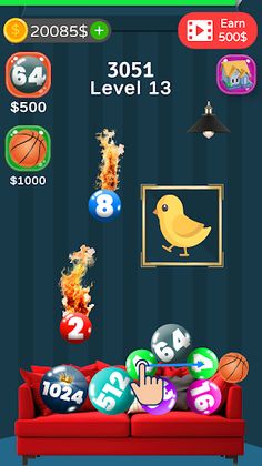 2048 Couch-Number puzzle games - Screenshot 4