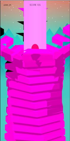 Spiral Ball - Helix Fall Game - Screenshot 4