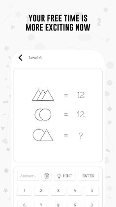 Math IQ Test Riddles Puzzles - Screenshot 3