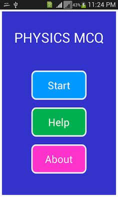 Advanced level Physics MCQ for - Screenshot 1