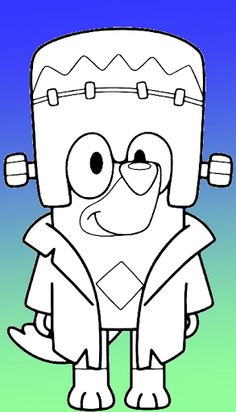 bluey bingo coloring games - Screenshot 3