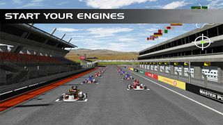 Superkart Engine: Go Kart Race - Screenshot 1