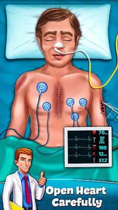Open Heart Surgery Clinic Game - Screenshot 1