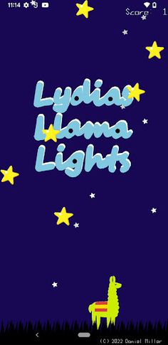 Lydia's Llama Lights - Screenshot 1