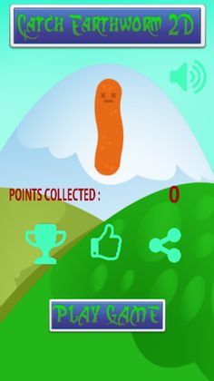 Catch Earthworm 2D - Screenshot 1