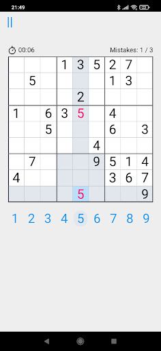 Simply Sudoku - Screenshot 1