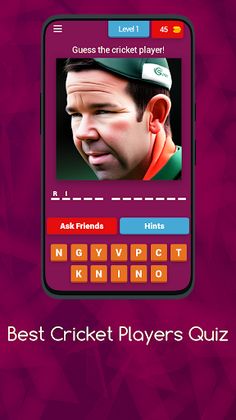 World Cricket Players Quiz - Screenshot 1