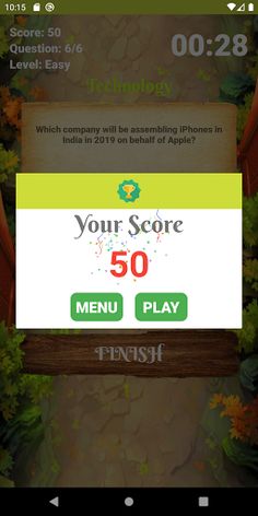 Quiz game - Screenshot 2